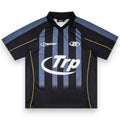 HYPERDRIVE STRIPED FOOTBALL JERSEY 'Black'