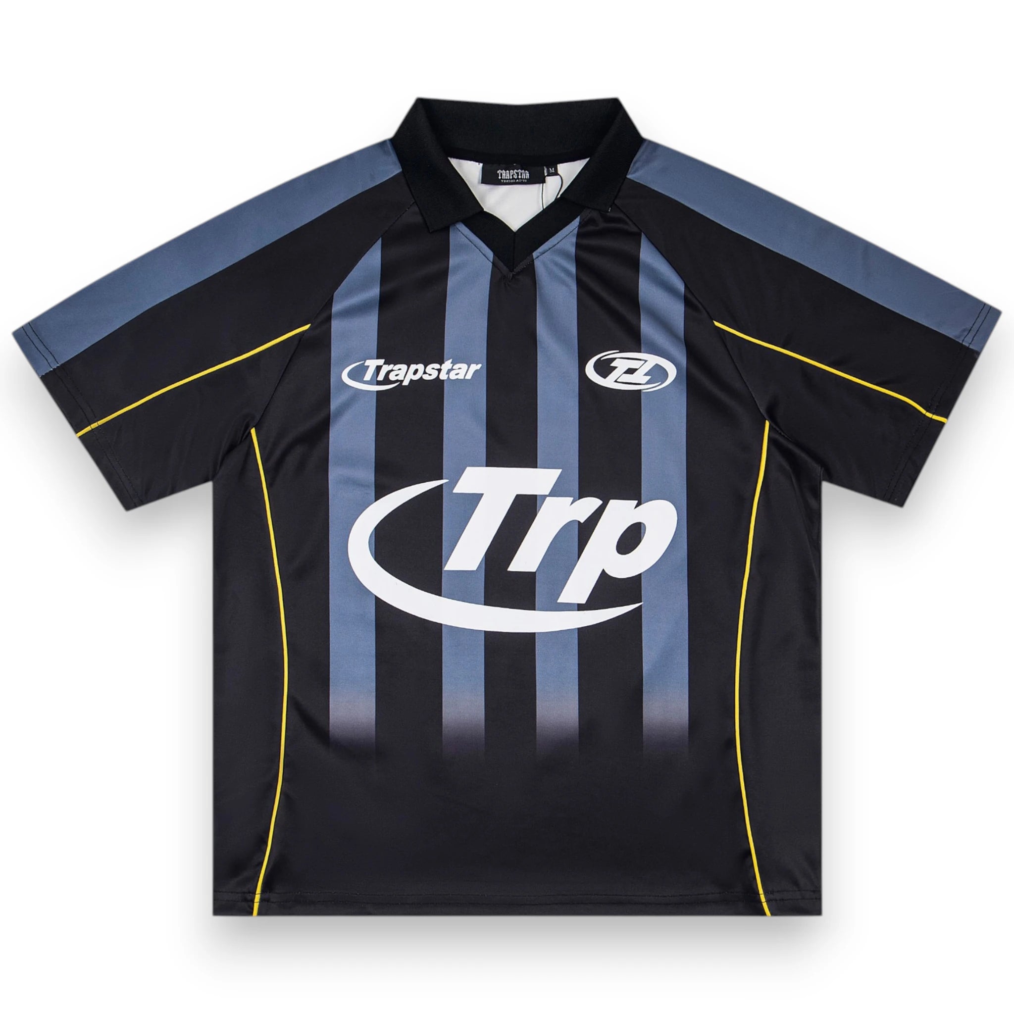 HYPERDRIVE STRIPED FOOTBALL JERSEY 'Black'
