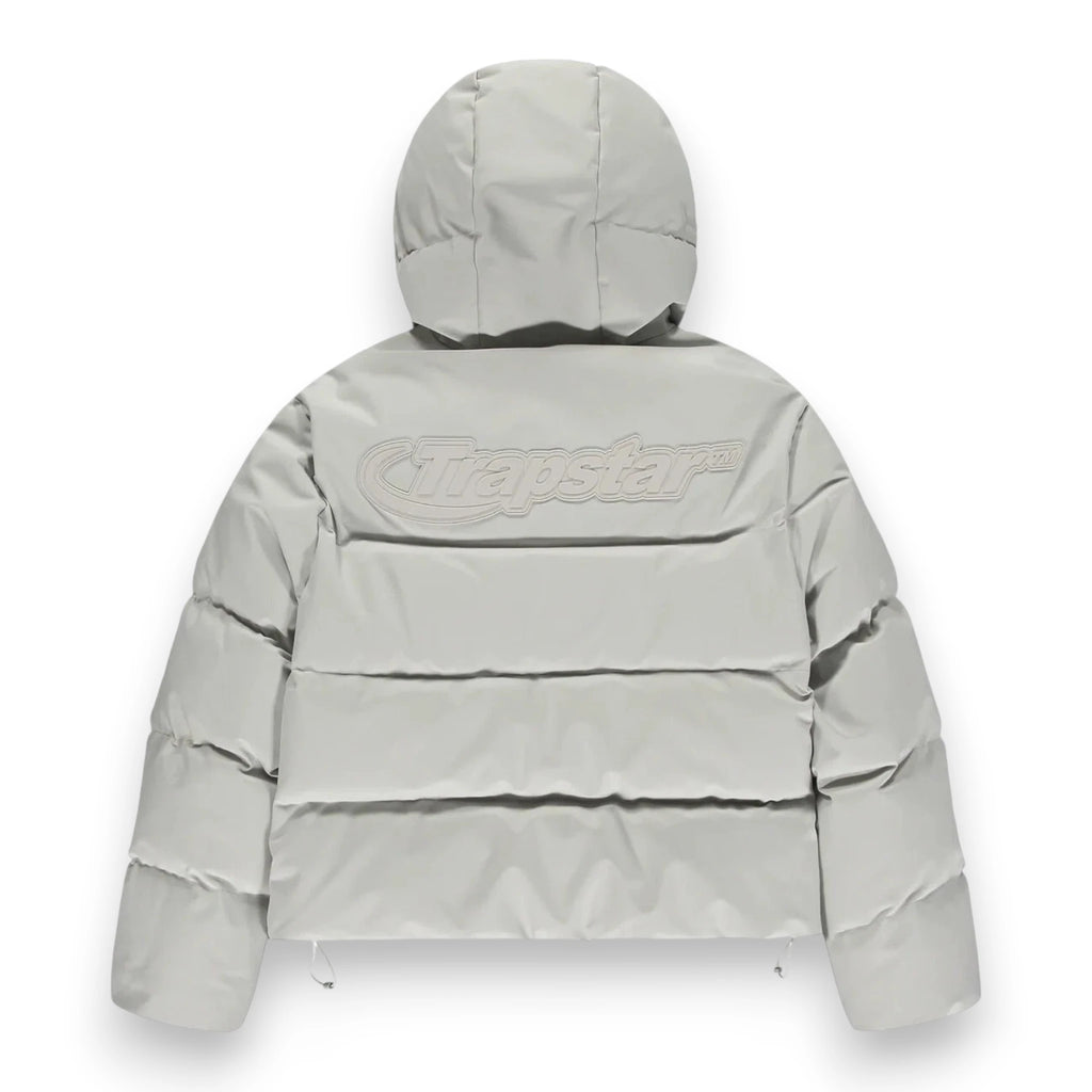 TRAPSTAR HYPERDRIVE TECHNICAL PUFFER JACKET 'Light Grey'