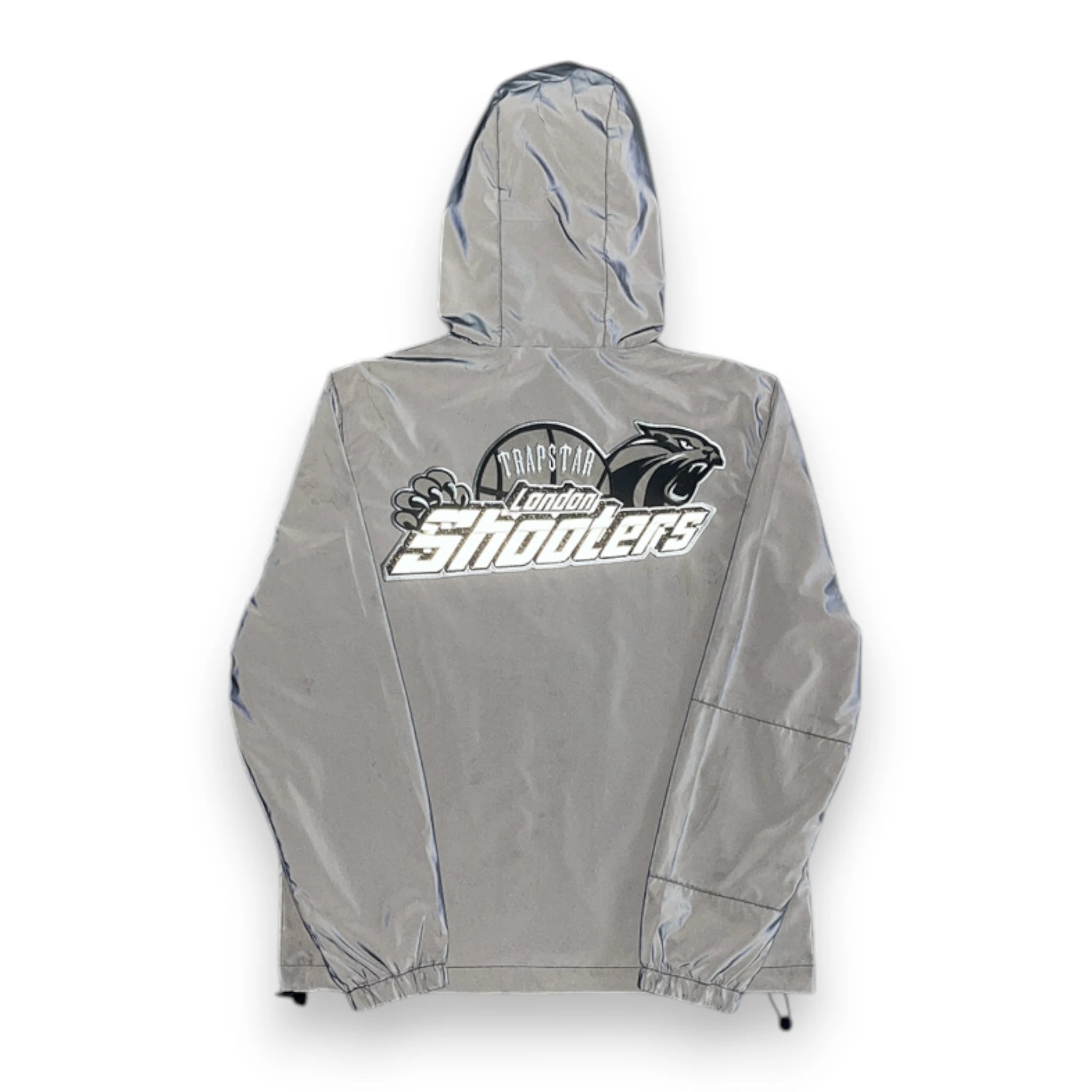 TRAPSTAR SHOOTERS WINDBREAKER JACKET 'Black/Reflective'