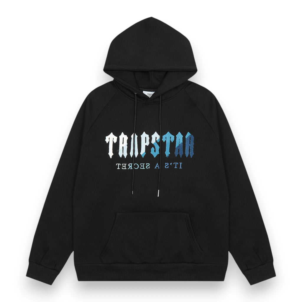 TRAPSTAR DECODED CHENILLE TRACKSUIT 'Black Ice'