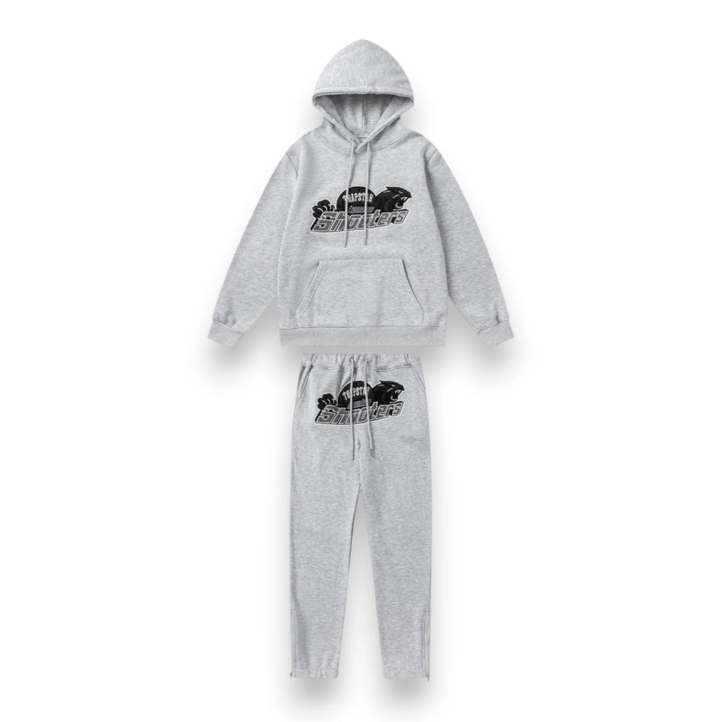 TRAPSTAR SHOOTERS TRACKSUIT 'Grey Monochrome'