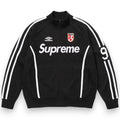 SUPREME x UMBRO ZIP UP SWEATER BLACK