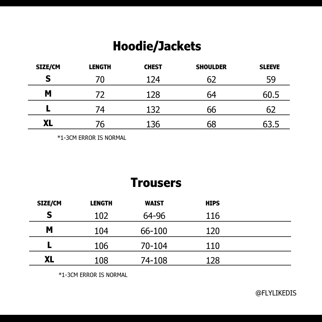 Size chart for HELLSTAR SPORTS GEL 'Blue'