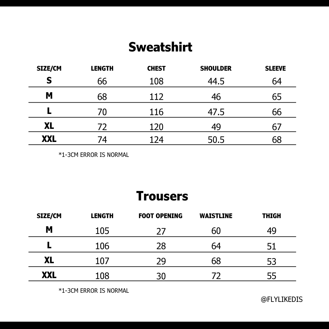 Size chart for STONE ISLAND REGULAR FIT HALF-ZIP SWEATSHIRT 'Black'